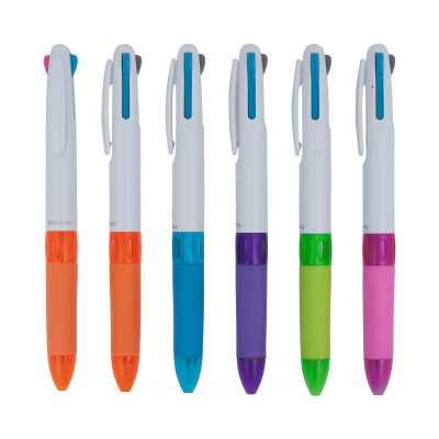 繽紛白管三色筆