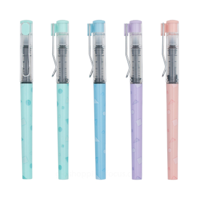 粉彩直液式中性筆