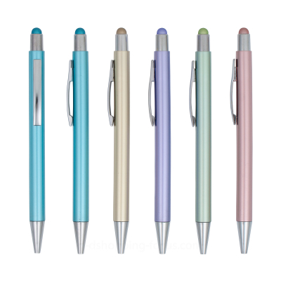 粉彩觸控按壓中油筆