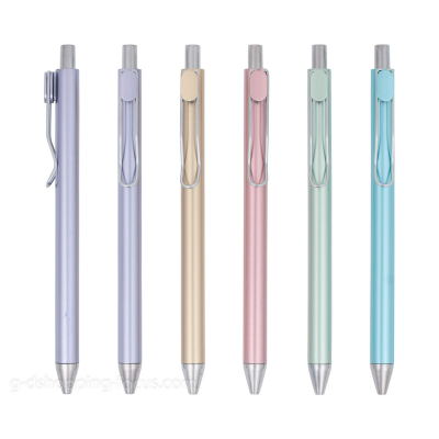 仿金屬簡約中油筆