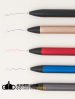 髮絲紋金屬鋁管觸控三色筆 - gd-21-y010 -廣告筆 | 高端禮贈品百貨|高端商行