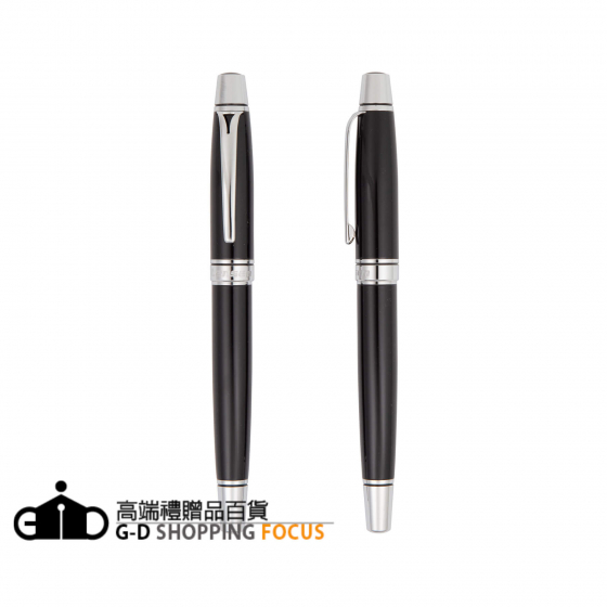 晶亮黑鋼珠筆 - gd-23-L14 -廣告筆 | 高端禮贈品百貨|高端商行