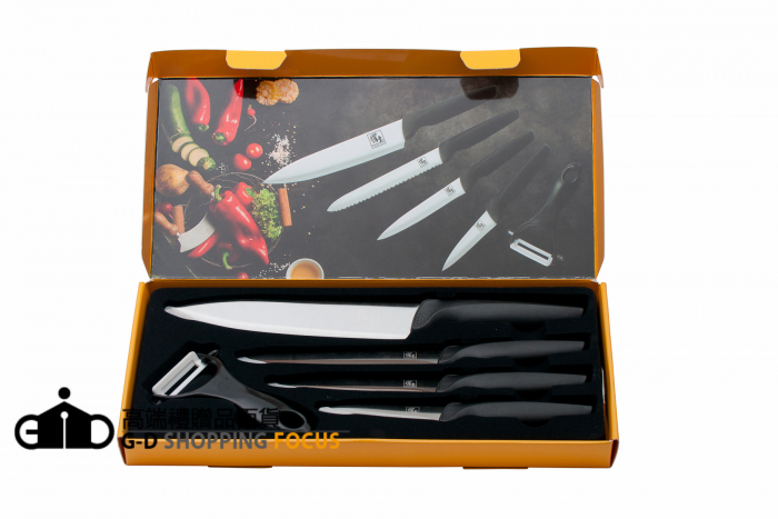 鍋寶不鏽鋼5件式刀具組 - gd-20-wp5010g -廚房刀具 | 高端禮贈品百貨|高端商行